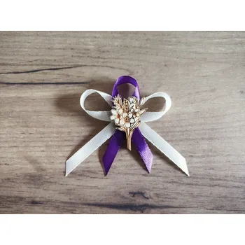 Svatební dekorace Vývazek kytice Pouze dřevěná dekorace