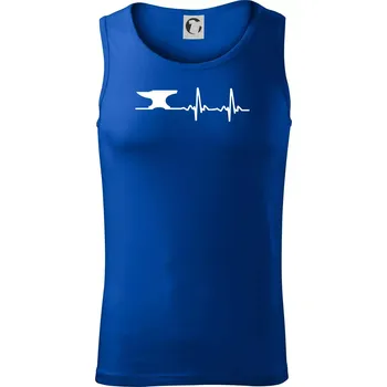 EKG kovář - Tílko pánské Core - 2XL ( Královská modrá )