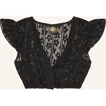 Dámská halenka Hammerschmid Dámská Dirndl Halenka Anina Z Krajky, černá, 40