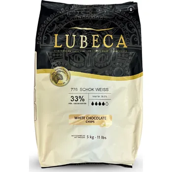 Čokoláda Čokoláda bílá LUBECA 33 % - 5 kg