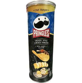 Chips Pringles Frensch Style Chicken Twister with Morel Flavor 80g