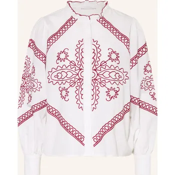 Dámská halenka Rich & Royal Dámská Halenka, bílá / tmavě červená, 42