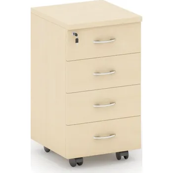 Zásuvkový kontejner Kancelářský mobilní kontejner Mirelli A+ 40 x 48 x 65 cm