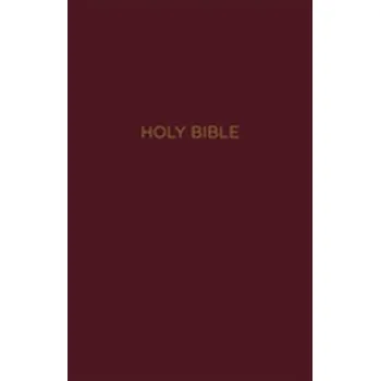 NKJV, Gift and Award Bible, Leather-Look, Burgundy, Red Letter Edition, Comfort Print - Thomas Nelson