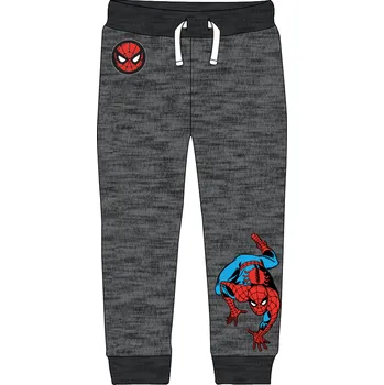 Spider Man - licence Chlapecké tepláky - Spider-Man 52111523, antracit / žíhání Barva: Antracit, Velikost: 116