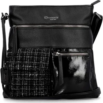 Kabelka Rieker Dámská kabelka REMONTE Q0729-01 černá W5 -UNI-