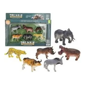 plyšák Dzikie zwierzęta 6szt