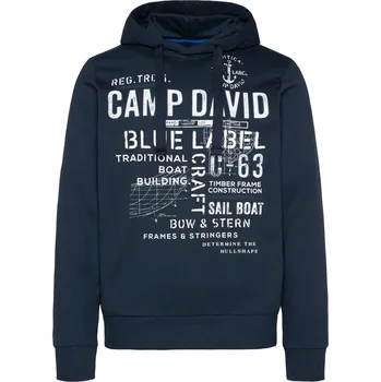 Pánská mikina Camp David Pánská mikina s potiskem (potápěčské námořnictvo, M)
