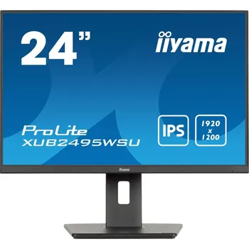 Monitor iiyama iiyama ProLite/XUB2495WSU-B7/24,1"/IPS/FHD/75Hz/4ms/Black/3R