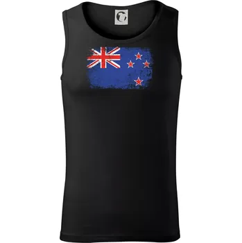 Pánské termoprádlo Nový Zéland - Vlajka potřebovaná - Tílko pánské Core - M ( Černá )