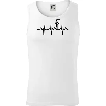 EKG otužování sprcha - Tílko pánské Core - 2XL ( Bílá )