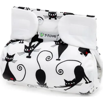 Plenkové kalhoty T-TOMI Ortopedické abdukční kalhotky - suchý zip Cats (3-6kg)