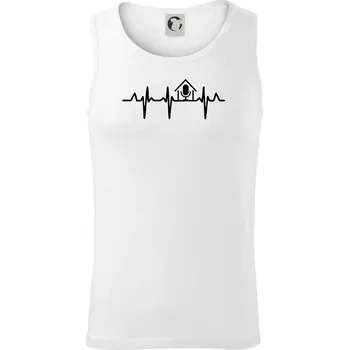 Pánské termoprádlo EKG rumka - Tílko pánské Core - 2XL ( Bílá )