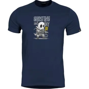 Pánská móda Triko Ghosting T-shirt, Pentagon, Midnight Blue, S