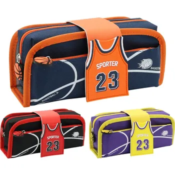 Penál Pouzdro na pera, prázdné - Basket Sporter 23 (mix 3 barev)