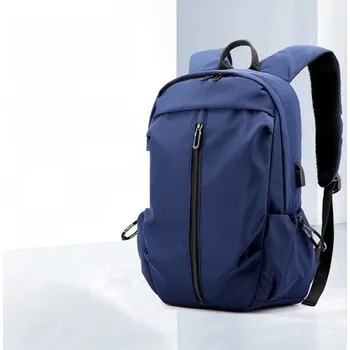 Sportovní batoh Pánský batoh s USB E987 tmavě modrá