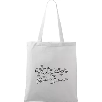 Šumava - Vdechni Šumavu - Taška bavlněná - 42 x 38 cm ( Bílá )