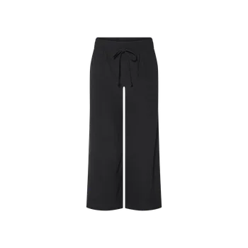 Dámské kalhoty esmara® Dámské kalhoty se širokými nohavicemi XXL (černá, XL(48/50))