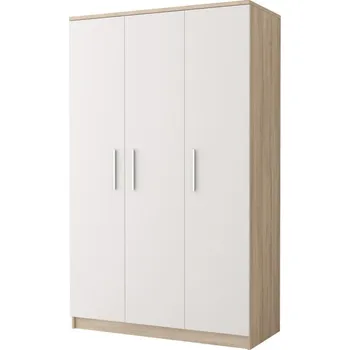 Šatní skříň Šatní skříň 3D 19 OMEGA III 120 dub sonoma/bílá