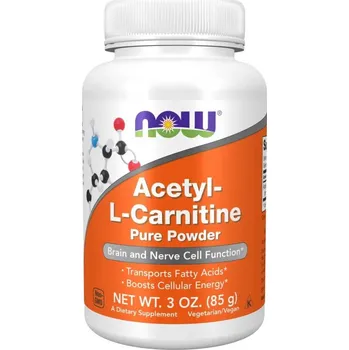 Doplněk stravy Now Foods Acetyl-L-Carnitine Pure Pudr 85 g