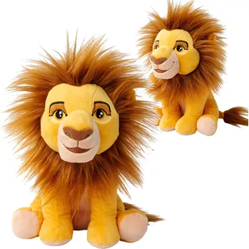 plyšák Simba Disney Lví král maskot Mufasa plyšový 25cm