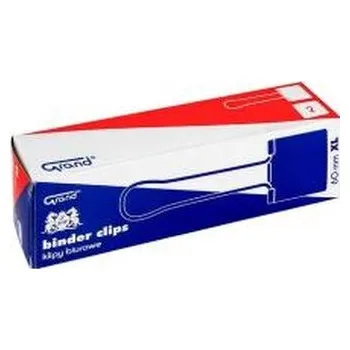Set školních potřeb Klipy biurowe XL 60mm 2szt GRAND