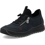 DÁMSKÉ TENISKY RIEKER 51568-14 MODRÁ Barva: MODRÁ, Velikost: 37