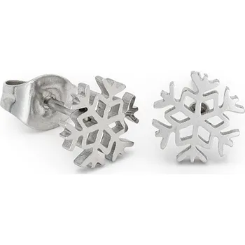 Náušnice BRUNOshop.cz VLOČKY II stříbrná