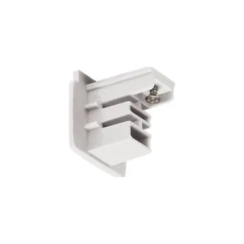 Svítidlo Lištová koncovka pro třífázovou kolejnici SLV S-TRACK bílá 1001380