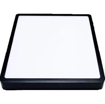 Stropní LED svítidlo Kohl Lighting DISC SLIM SQ 90x90mm černé 6W 3000K