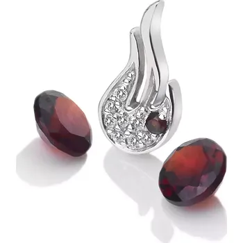 Přívěsek Přívěsek Hot Diamonds Anais element oheň Granát AC101