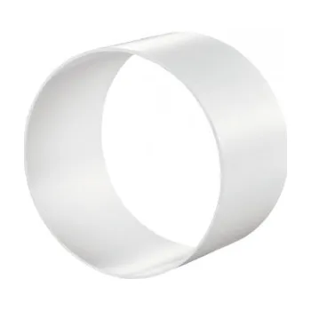 Domácí ventilátor Spojka vnější 158mm PVC VENTS 3133 pro spojování kolen a T-kusů 1003133