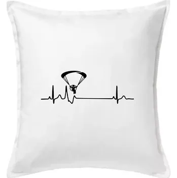 Polštář EKG paramotor - Polštář 50x50 - 50x50 - Pouze potah ( Bílá )