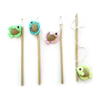 Hračka pro kočku M-Pets Fish škádlítko (mix barev)