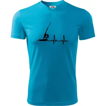 Pánské oblečení EKG Windsurfing - Pánské triko Fantasy sportovní (dresovina) - 2XL ( Světlý tyrkys )