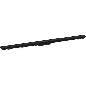 Hansgrohe RainDrain Match Plus - Sprchový žlab 120 cm, s roštem, matná černá 56218670