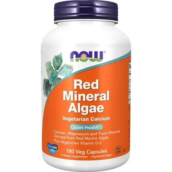 Now Foods Red Mineral Algae 180 veg kapslí