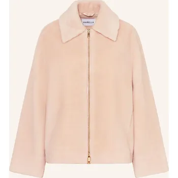 Dámský kabát Marella Dámská Bunda Z Umělé Kožešiny, nude, 42