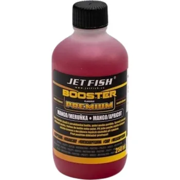 Návnadové aroma JETFISH - Booster Premium Classic 250 ml Mango Meruňka
