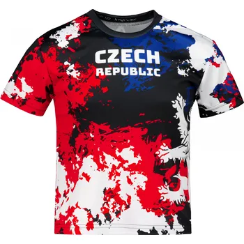 Dětské funkční triko premium ALTISPORT VOJ/ALK036TR01 ČERVENÁ/ČERNÁ 146