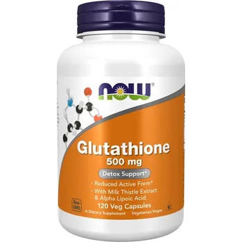 Now Foods Glutathione 500 mg 120 veg kapslí
