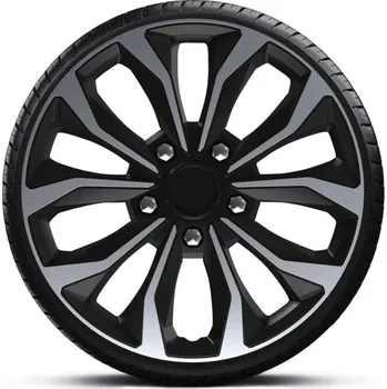 Autodoplněk Kryty kol 16" HORNET PRO SILVER BLACK - 4 ks