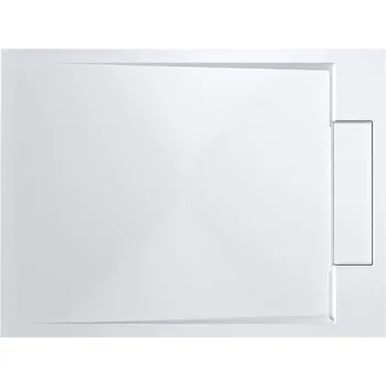 Sprchová vanička Cerano Loro Sprchová vanička z litého mramoru čtvercová 100x100 cm, bílá matná, CER-437090