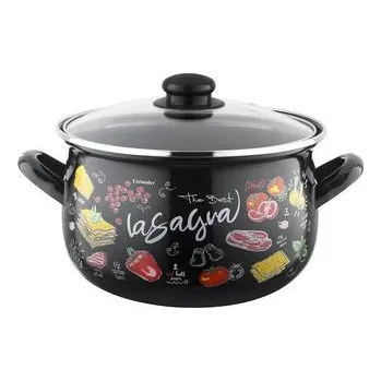 Hrnec SMALTOVANÝ HRNEC LASAGNA 22CM