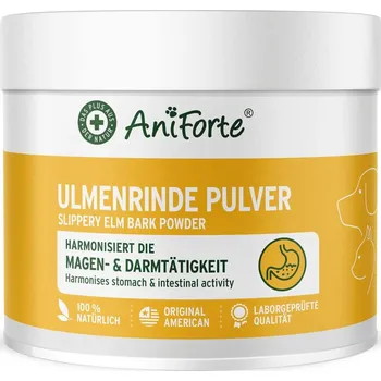 AniForte Prášek z jilmové kůry - na pomoc při zvracení a průjmu (100 g - 250 g) Hmotnost: 100 g