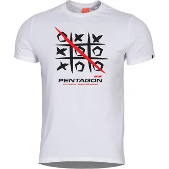 Pánské tričko Triko Ageron 3T, Pentagon, bílé, XXL