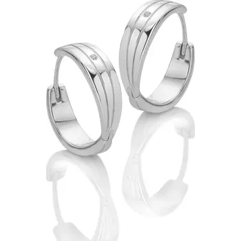 Oblečení a móda Stříbrné náušnice Hot Diamonds Trio DE840