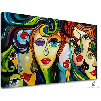 Obraz Autorská reprodukce na plátně ŽENY XOBAM010E1