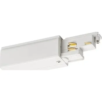 Transformátor Napájecí lištová koncovka levá pro třífázovou kolejnici SLV S-TRACK DALI bílá 1002639