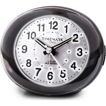 Budík Analogový budík Timemark Černá (9 x 9 x 5,5 cm)